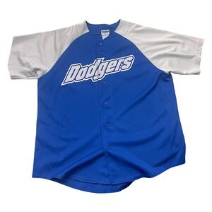 Majestic Blue and White Jersey